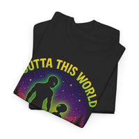 Load image into Gallery viewer, Alien Dad Unisex Tee - Outta this World Dad, Still My World Design
