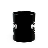 Load image into Gallery viewer, Funny "I'm Forty" Personalized Mug — 11oz &amp; 15oz Black Birthday Coffee Cup
