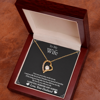 Load image into Gallery viewer, To My Wife-I Love You Forever And Always- Forever Love Necklace
