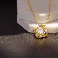 Load image into Gallery viewer, To My Wife-I Love You Forever and Always-Love Knot Necklace.