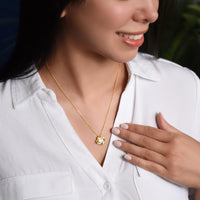 Load image into Gallery viewer, To My Wife-I Love You Forever and Always-Love Knot Necklace.