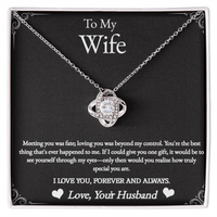 Load image into Gallery viewer, 💖 To My Wife – Meeting You Was Fate Necklace